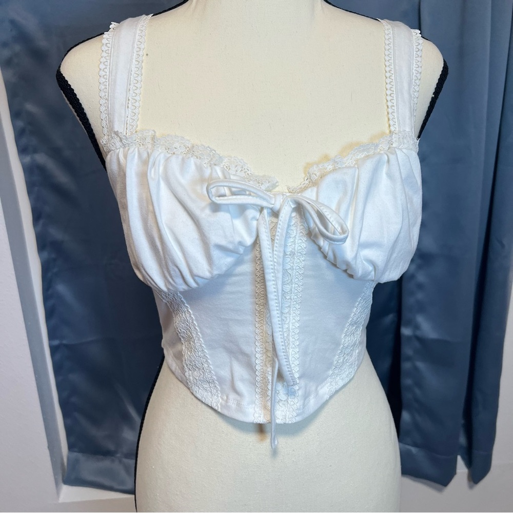 SHEIN  White crop top